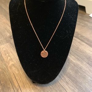 Cute necklace with a quote